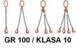 Chain slings GRADE 100